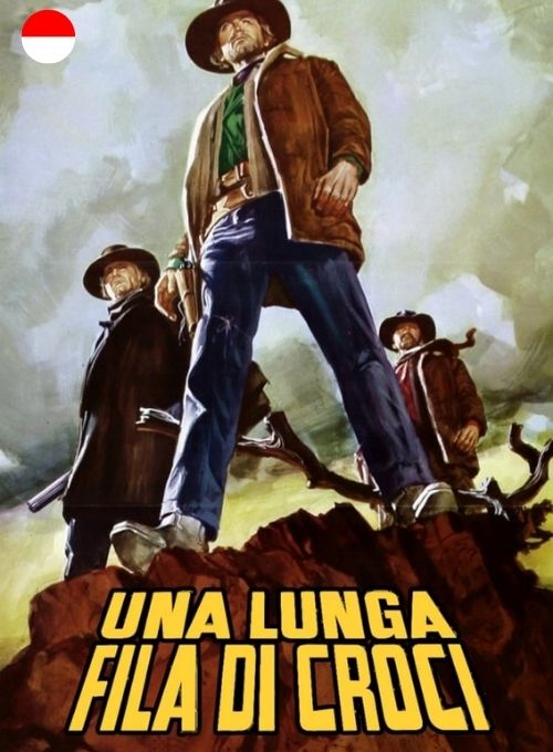 Una lunga fila croci (Teks bahasa Indonesia)